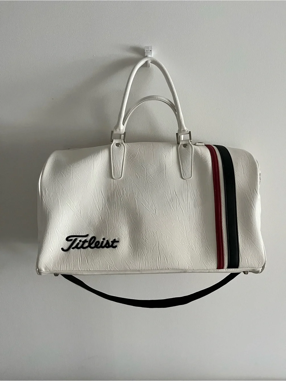 Titleist Omega Dubai Desert Classic Tournament Duffel Bag Rare White
